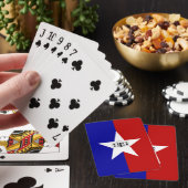 Deck Playing Cards with Flag of San Antonio, USA トランプ (インサイチュ)
