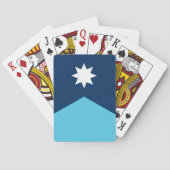 Deck Playing Cards with new Flag of Minnesota トランプ (裏面)