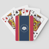Deck Playing Cards with old Flag of Mississippi トランプ (裏面)