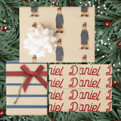 Deck The Docks Christmas  ラッピングペーパーシート