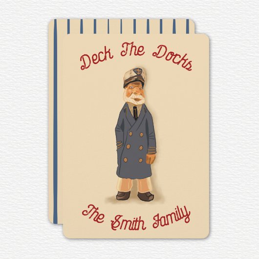 Deck The Docks Christmas Card シーズンカード