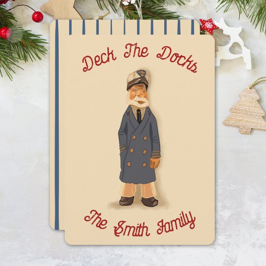 Deck The Docks Christmas Card シーズンカード