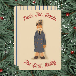 Deck The Docks Christmas Card シーズンカード