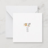 Deck The Halls ノートカード (裏面)