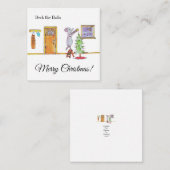 Deck The Halls ノートカード (正面/裏面)