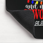 Deck The Halls And Not Your Coworkers Christmas Ma マウスパッド (コーナー)