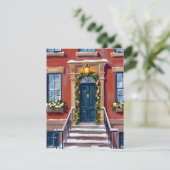 Deck the Halls | City Christmas Brownstone シーズンカード (スタンド正面)