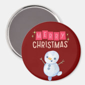 Deck the Halls: Merry Christmas Cheer" マグネット (正面/裏面)