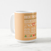 Deck The Halls With Beta Blockers OLOL コーヒーマグカップ (正面左)
