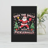 Deck The Halls With Pickleballs サンキューカード (スタンド正面)