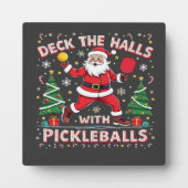 Deck The Halls With Pickleballs  フォトプラーク (正面)