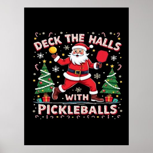 Deck The Halls With Pickleballs  ポスター (正面)