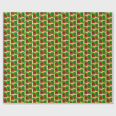 "Deck the Halls" wrapping paper ラッピングペーパー (フラット)