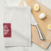 Deck the Halls Y'all キッチンタオル (四つ折り)