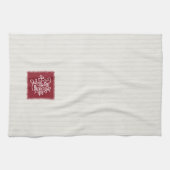 Deck the Halls Y'all キッチンタオル (横)