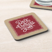 Deck the Halls Y'all コースター (左側)