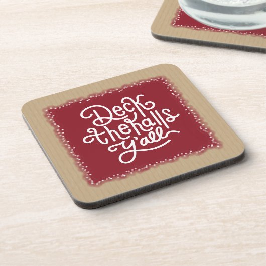 Deck the Halls Y'all コースター (左側)
