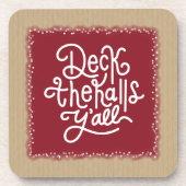 Deck the Halls Y'all コースター (正面)