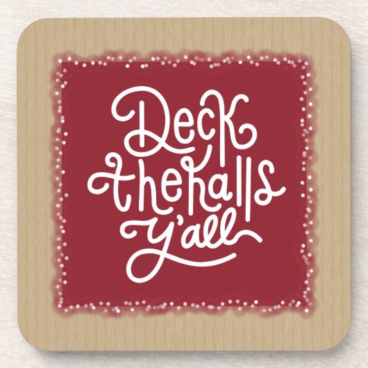 Deck the Halls Y'all コースター (正面)