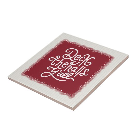 Deck the Halls Y'all タイル (側面)