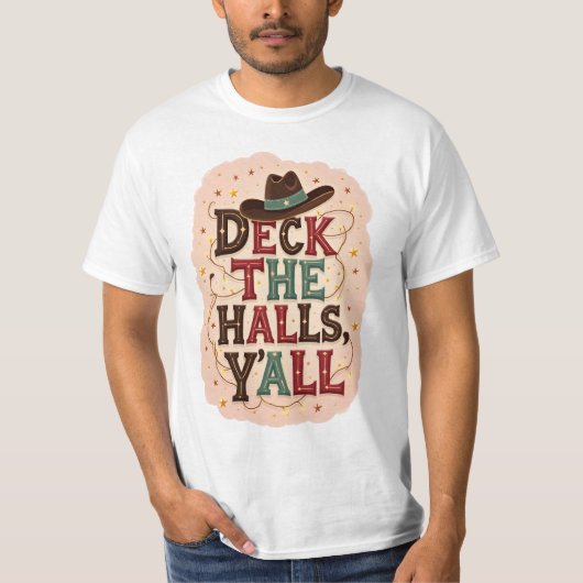 Deck the Halls, Y'all Tシャツ (正面)