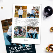 Deck the Holesバスケットボールの数々の写真 シーズンカード