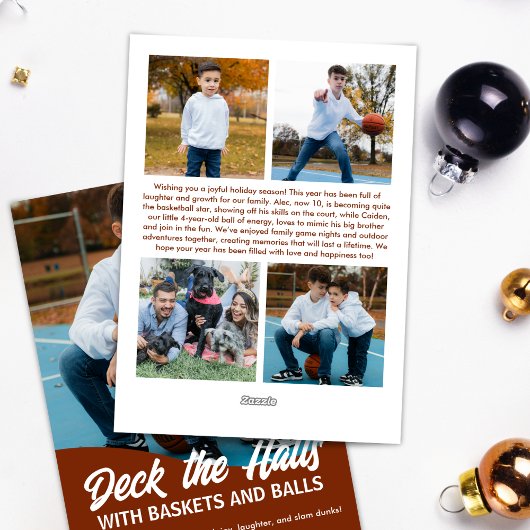 Deck the Holesバスケットボールの数々の写真 シーズンカード