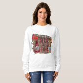 Deck the Holes格言とBables スウェットシャツ (正面フル)