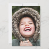 Deck the Holes カラフル Christmas Carolの写真 シーズンカード (裏面)