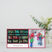 Deck the Holes カラフル Letters 1 Photo Chrimas シーズンカード (スタンド正面)