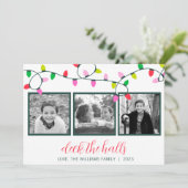 Deck The Holes Christmas Photo Card シーズンカード (スタンド正面)