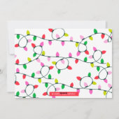 Deck The Holes Christmas Photo Card シーズンカード (裏面)