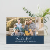 Deck The Holes Christmas Photo Card シーズンカード (スタンド正面)