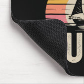 Deck The Hulls Funny Nautical Christmas Sailing 1  マウスパッド (コーナー)