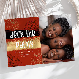Deck the Palms' メレカリキマカ 写真入りカード シーズンカード