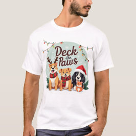 Deck The Paws Tシャツ