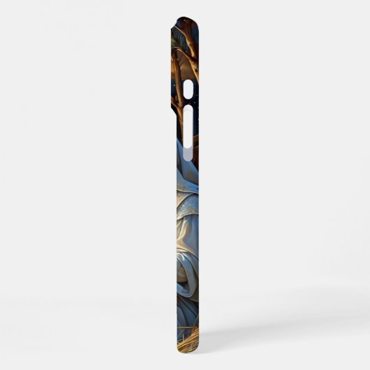 Deck Your Tech: Festive Christmas Wallpaper 2026 iPhoneケース (左側面)