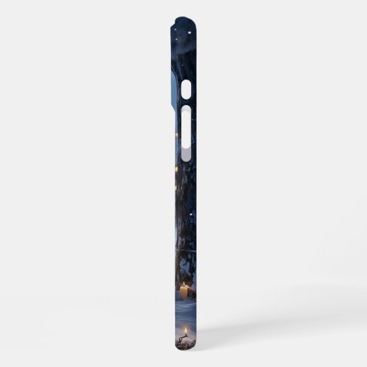 Deck Your Tech: Festive Christmas Wallpaper 2026 iPhoneケース (左側面)