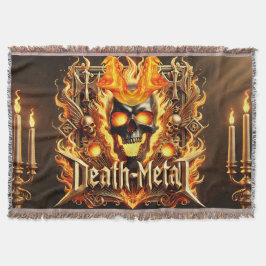 Decke für Death Metal Fans und Musiker スローブランケット