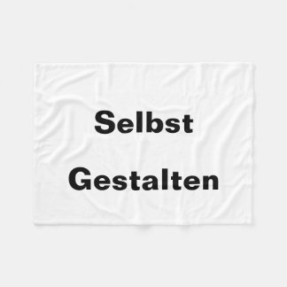 Decke Selbst Gestalten フリースブランケット