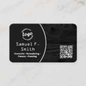 Decking and Fencing Custom QR 名刺 (正面)