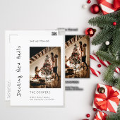 Decking New Holesクリスマス引っ越しました写真 ポストカード