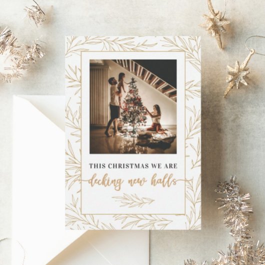 Decking New Holesホリデー移動告知 サンキューカード