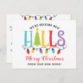 Decking New Holes Lightsかわいい動く告知 ポストカード (正面/裏面)