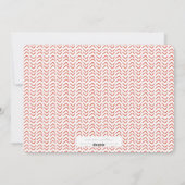 Deckle Chrismtasモダンフォトメリーカード シーズンカード (裏面)