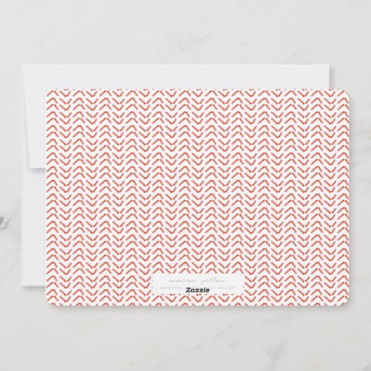 Deckle Chrismtasモダンフォトメリーカード シーズンカード (裏面)