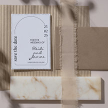 Deckle Edgeフェイク紙qrコード写真招待状