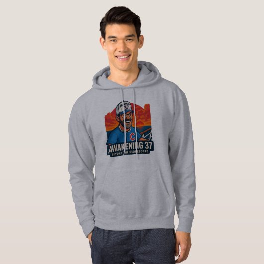 Decks and Dingers Sunset Hoodie パーカ (正面フル)