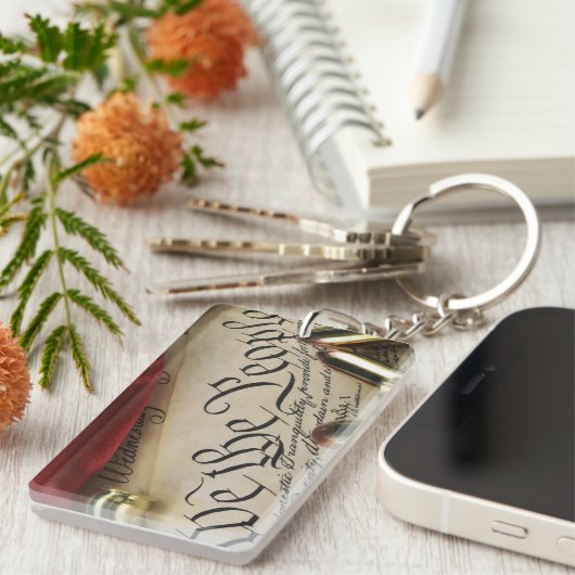 Declaration of Independence   キーホルダー (正面右)