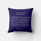 Declaration of Independence 250th Anniversary USA  クッション (裏面)